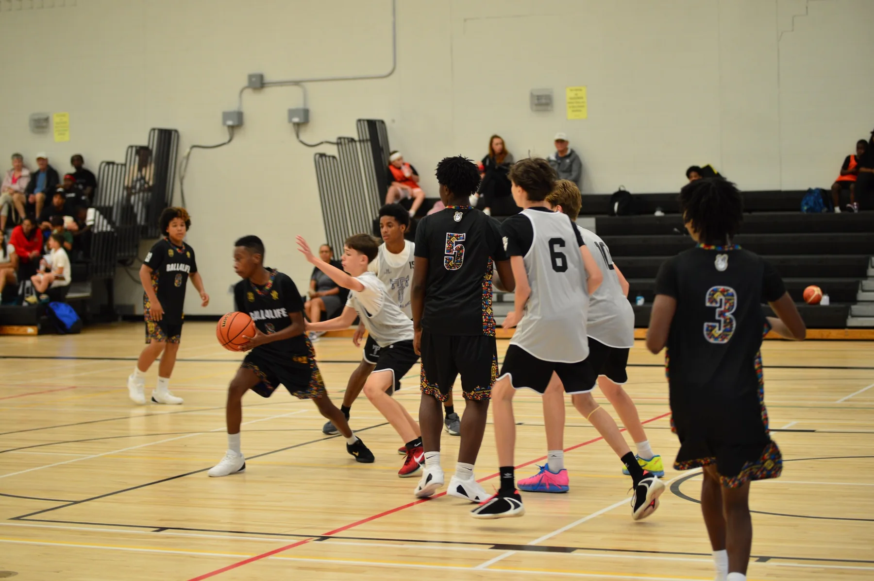 Ball4Life athlete creating space with the ball