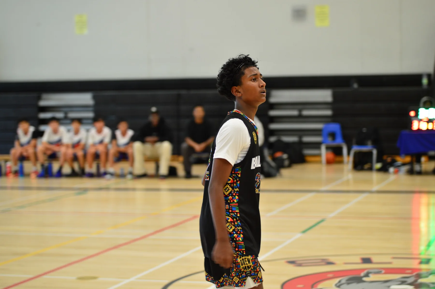 Ball4Life player focused during a game